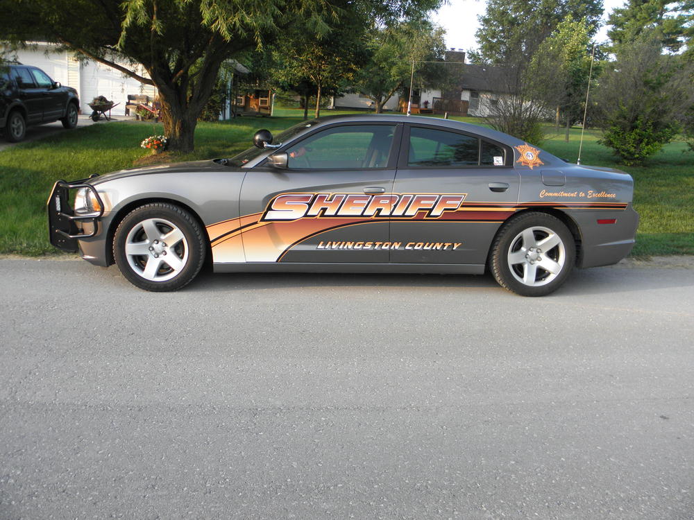 patrol car side view