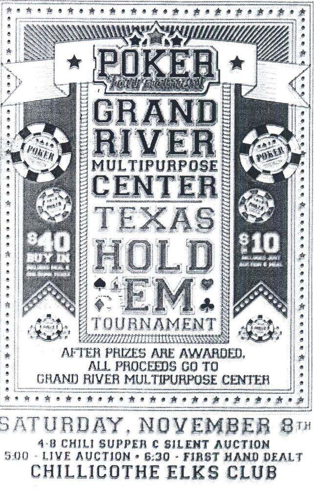 texas hold em event flyer