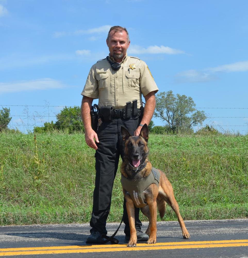 Zaki with Deputy Mueller