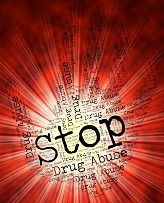 Stop Drug Abuse sign
